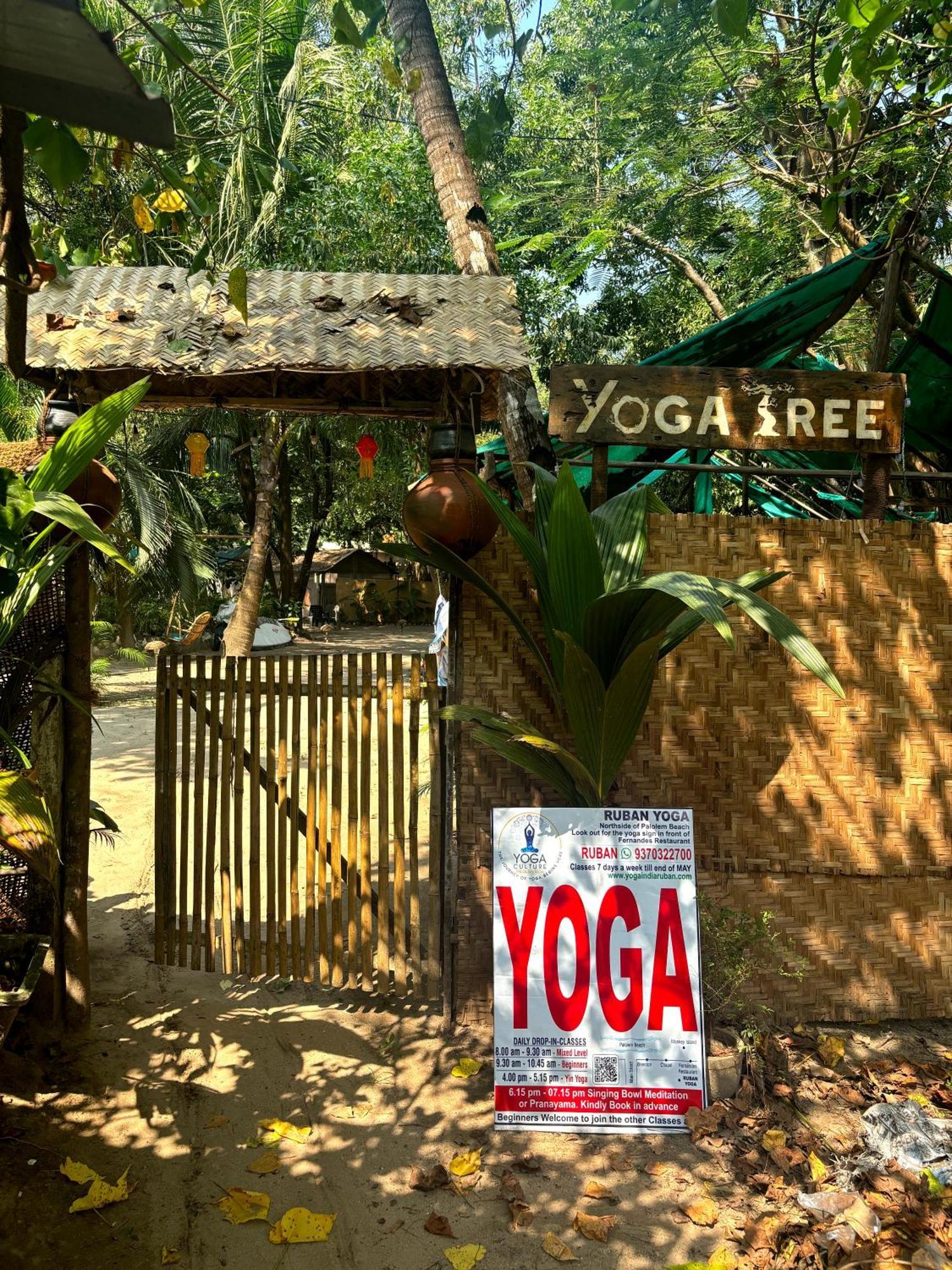 Yoga Culture Palolem Hotell Eksteriør bilde